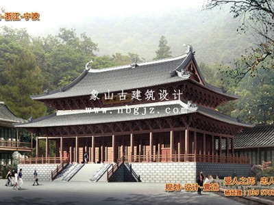 仿古建筑設(shè)計(jì)全流程服務(wù)，文化符號提取到施工圖落地