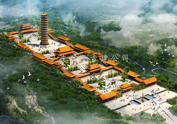 探究寺院古建筑設(shè)計的莊嚴(yán)布局與宗教象征